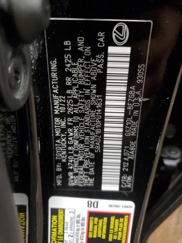 2023 LEXUS ES 350 BAS #3301746396