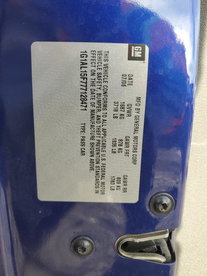 Lot #3296426642 2007 CHEVROLET COBALT LT