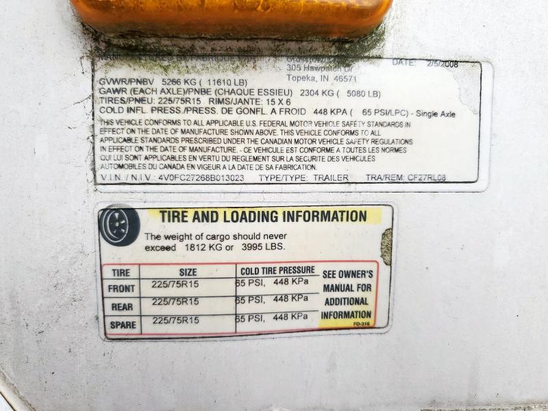 2008 OTHER CROSS ROAD #3303844524