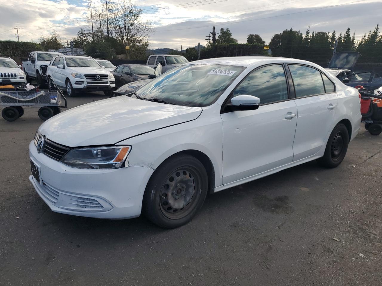 Lot #3286484189 2014 VOLKSWAGEN JETTA SE