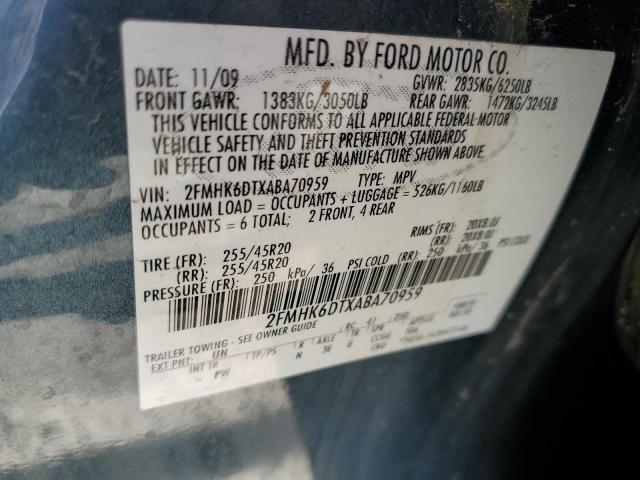 2010 FORD FLEX LIMIT #3286746307