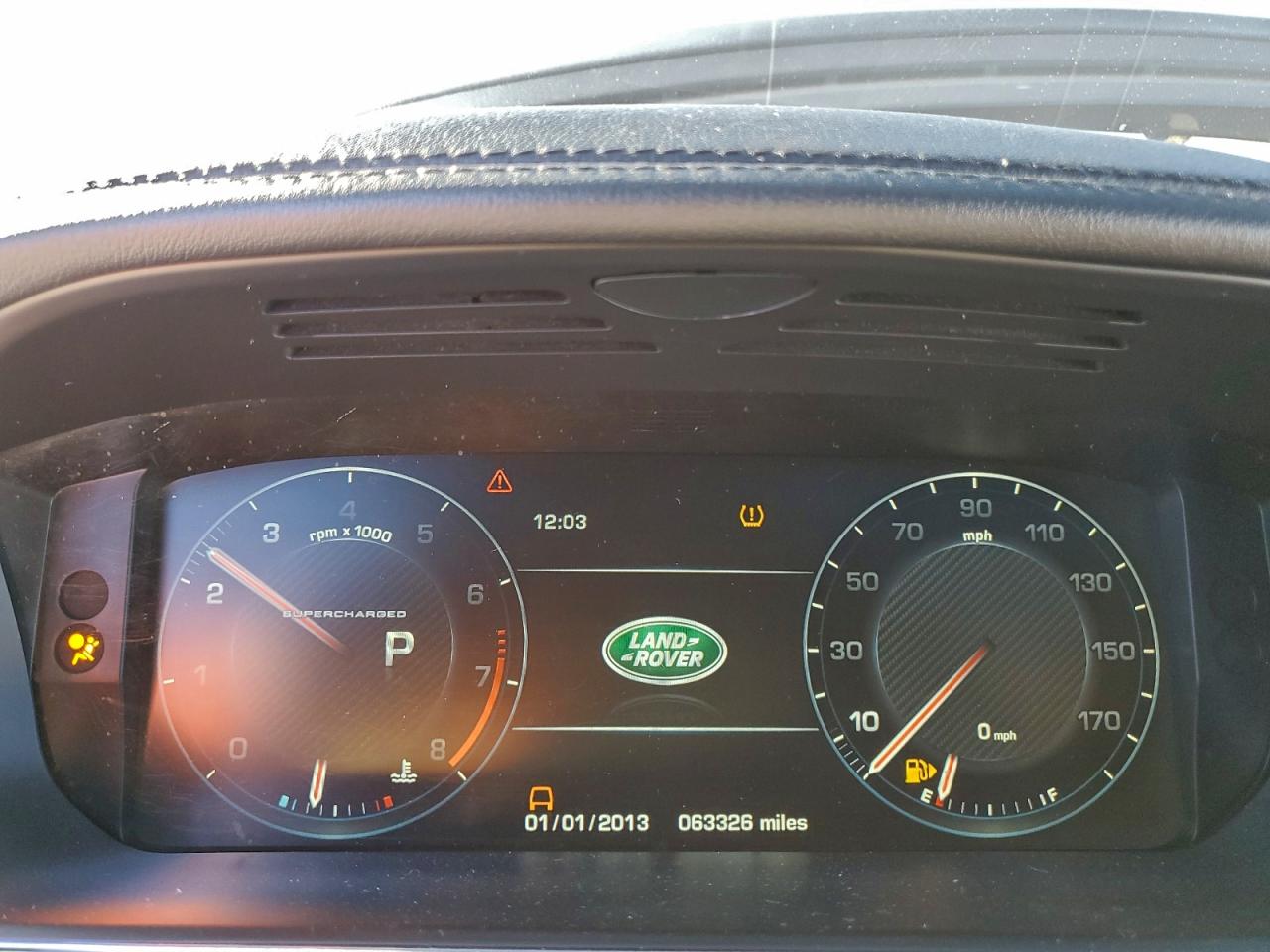 LAND ROVER RANGE ROVER SUPERCHARGED