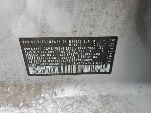 2017 VOLKSWAGEN GTI S #3302744025