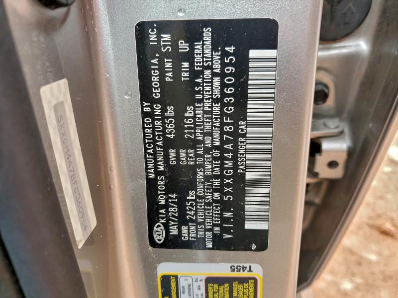 2015 KIA OPTIMA LX #3297017360