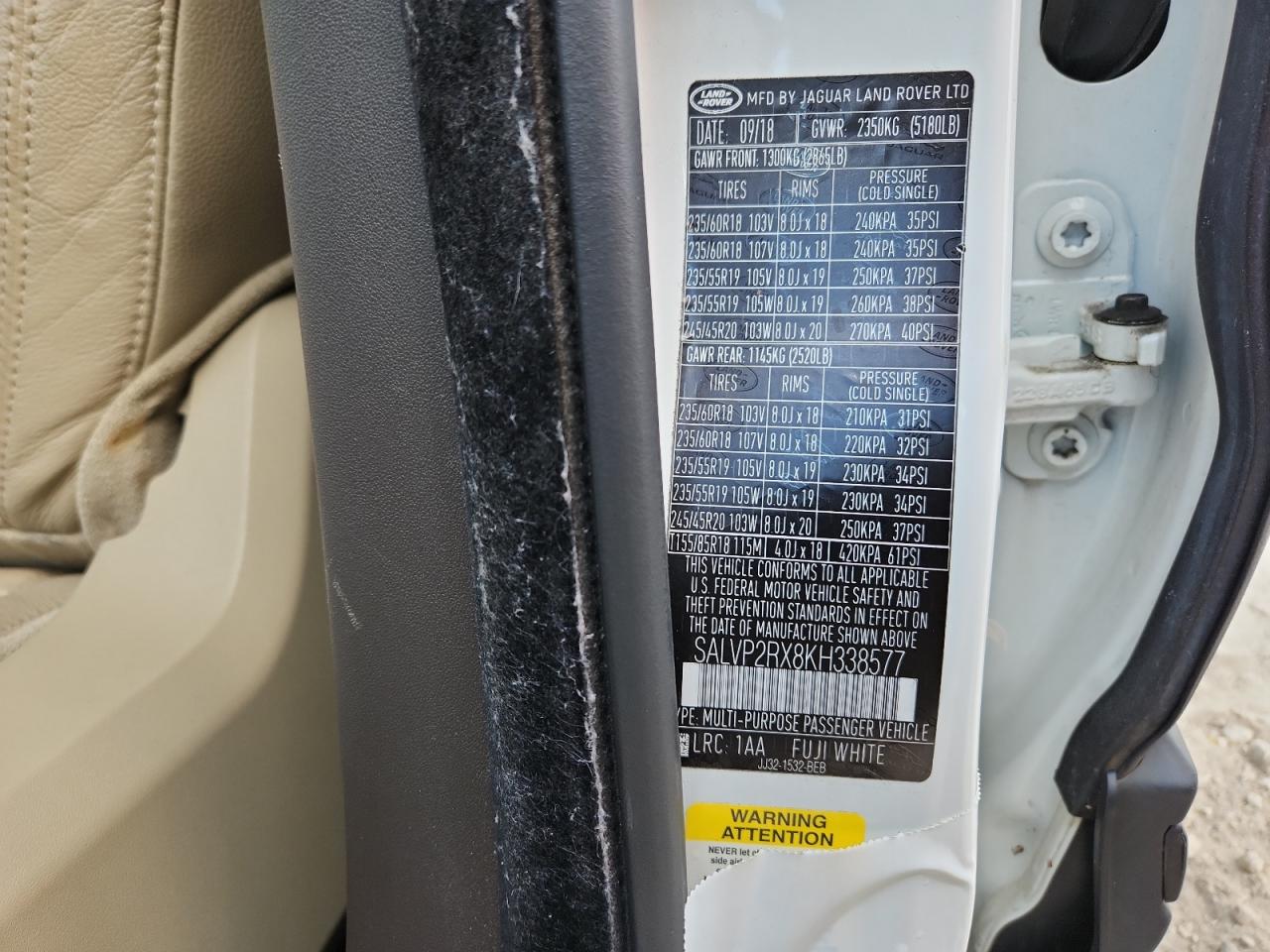 LAND ROVER RANGE ROVER SE