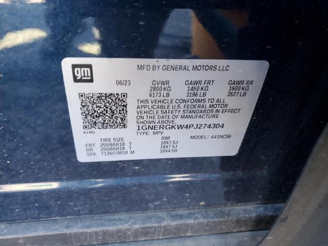 2023 CHEVROLET TRAVERSE L #3308491340