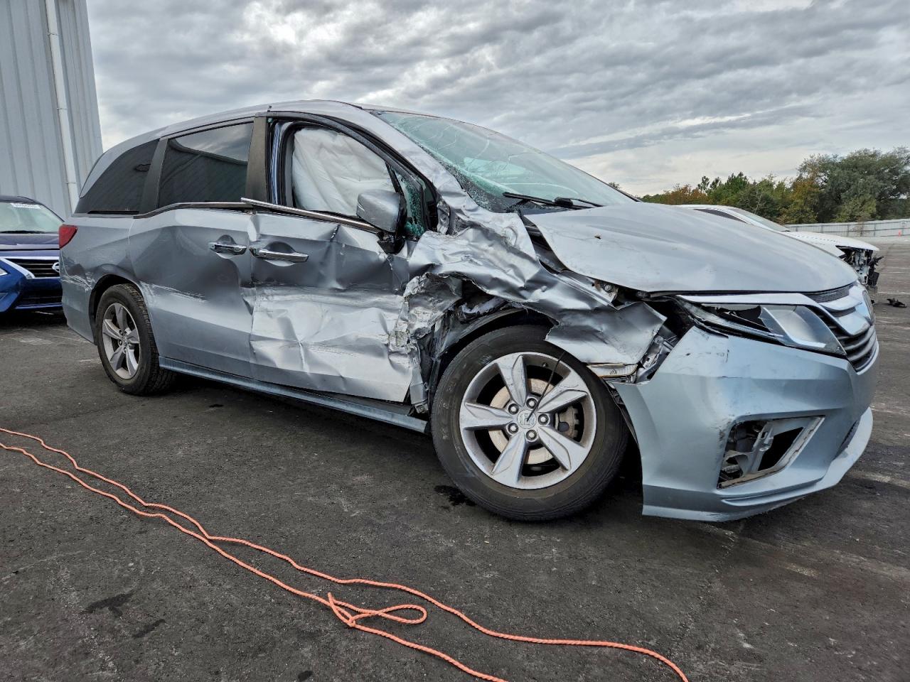 Lot #3302886898 2020 HONDA ODYSSEY EX