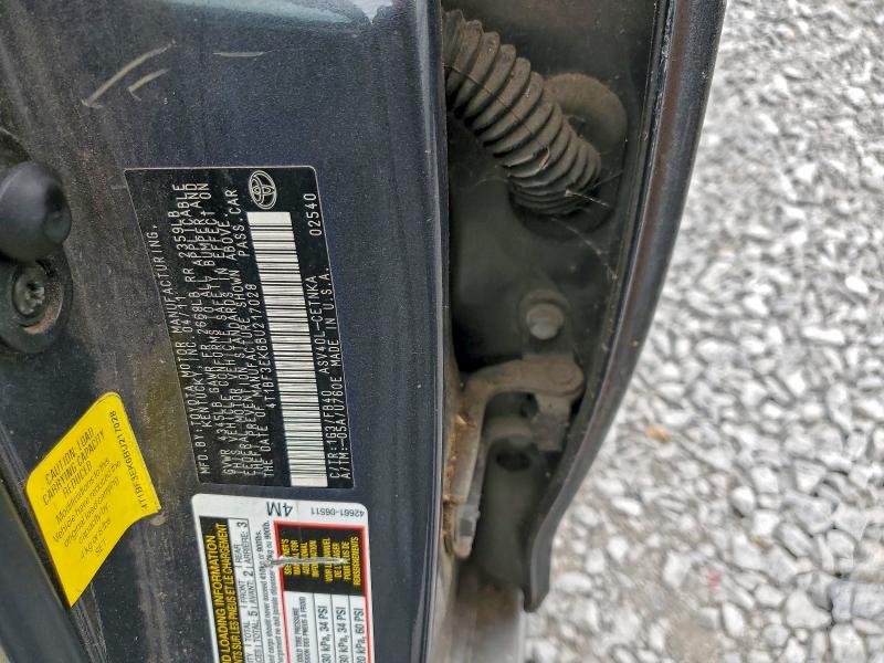 2011 TOYOTA CAMRY BASE #3296310467