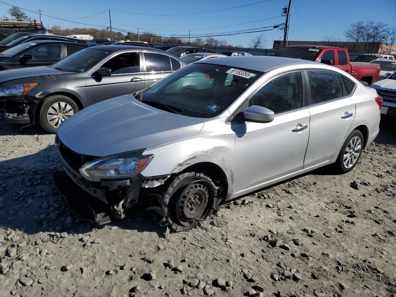 Lot #3281475023 2017 NISSAN SENTRA S