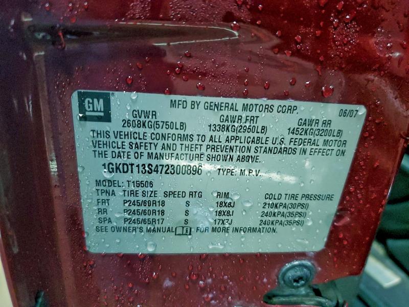 2007 GMC ENVOY #3298195081