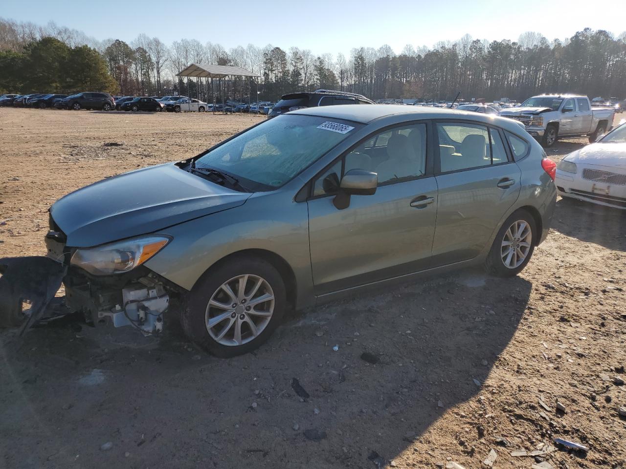 Lot #3302702028 2014 SUBARU IMPREZA PR
