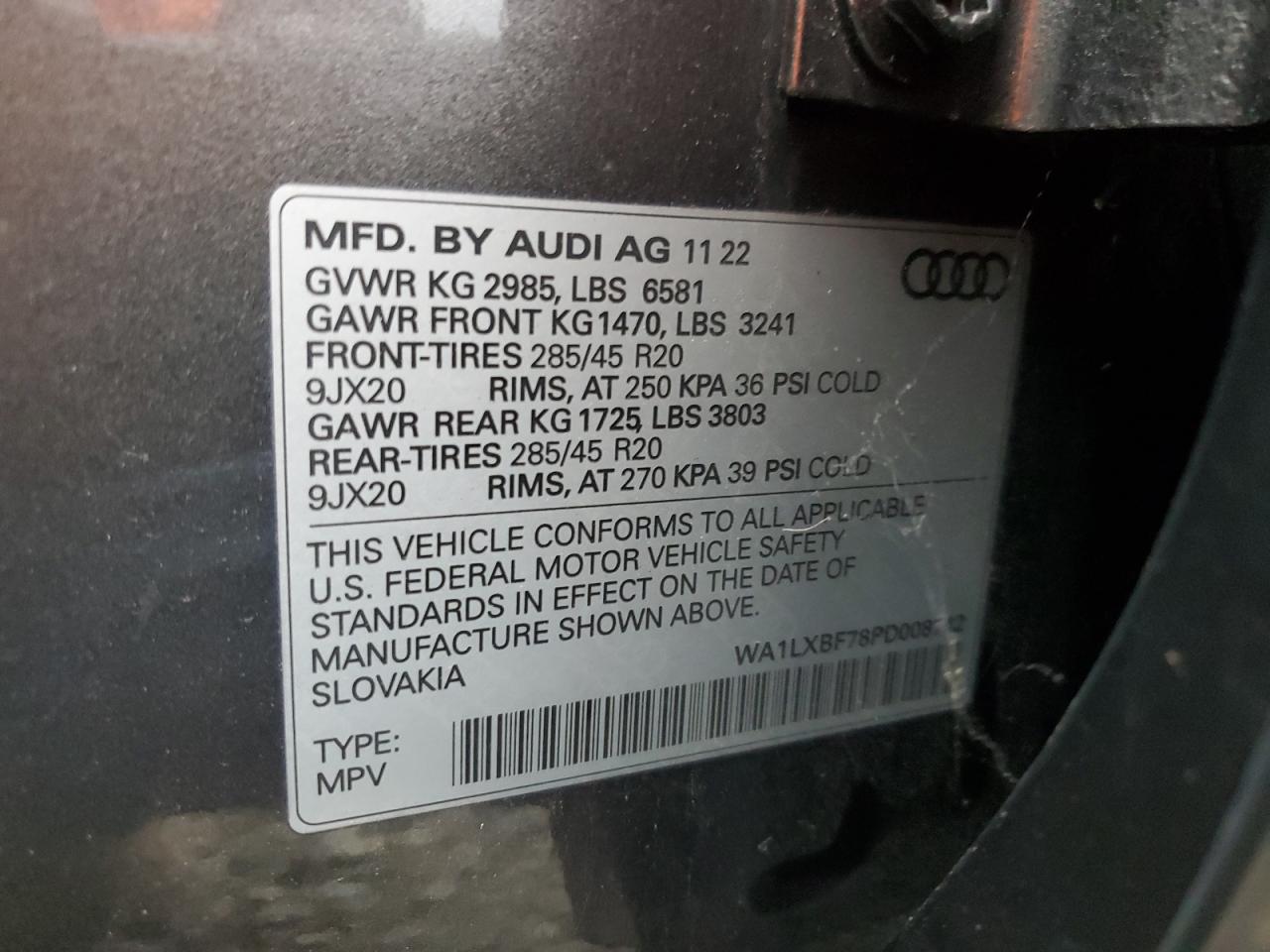 AUDI Q7 PREMIUM PLUS