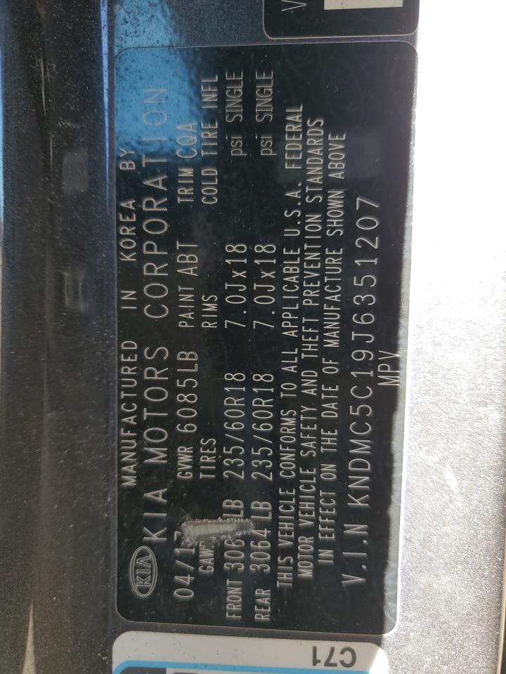 Lot #3293671408 2018 KIA SEDONA EX