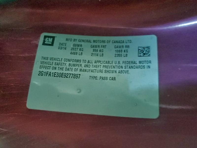 2014 CHEVROLET CAMARO LS #3298046129