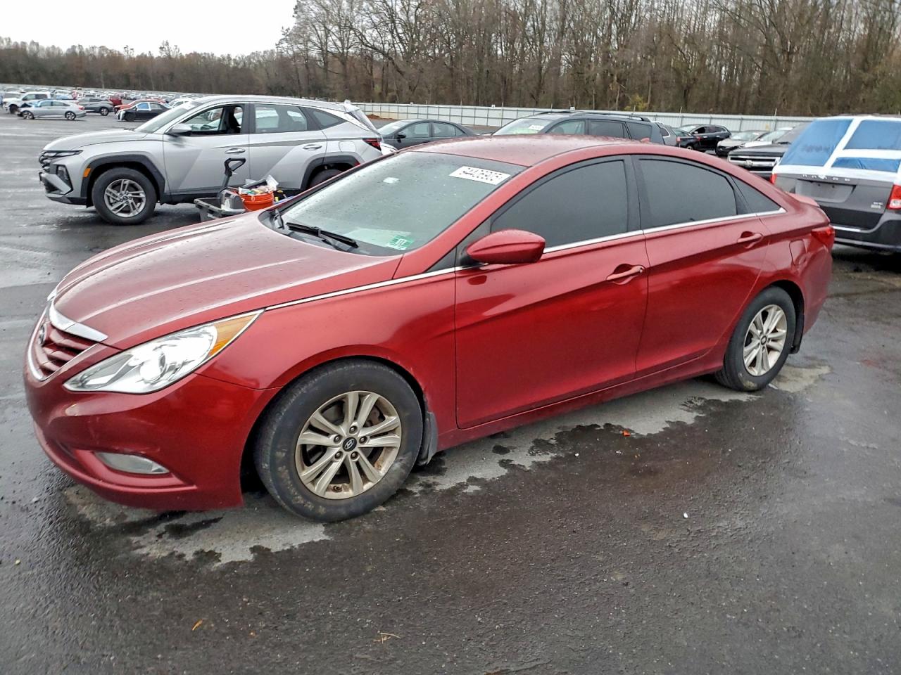 Lot #3311466241 2013 HYUNDAI SONATA GLS