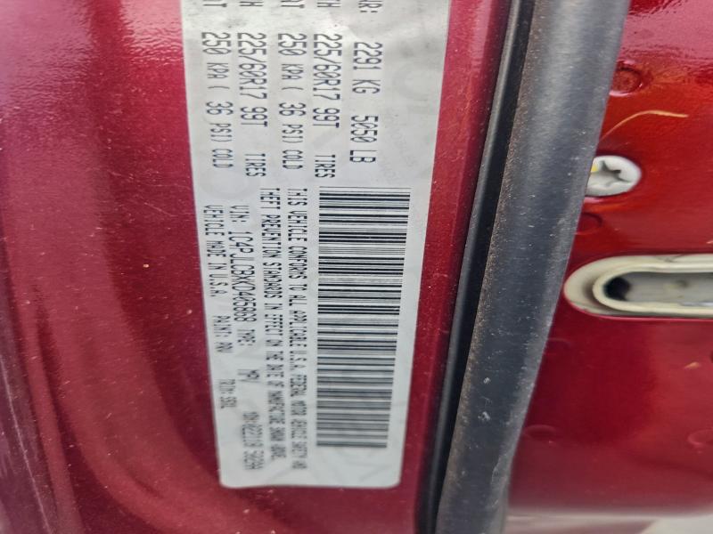 2019 JEEP CHEROKEE L #3316094247