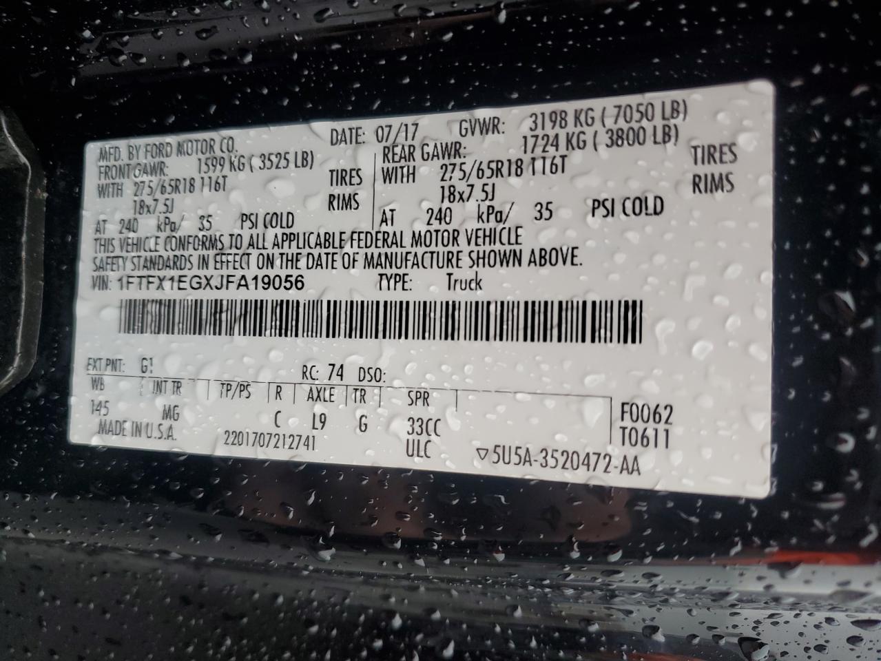 FORD F-150 SUPER CAB