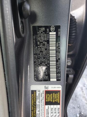 2014 TOYOTA CAMRY L #3301829328