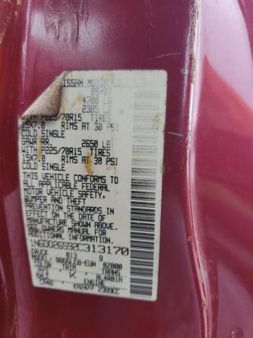 2002 NISSAN FRONTIER K #3284023799