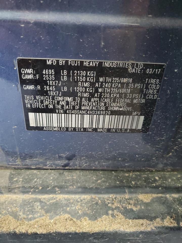 SUBARU OUTBACK 2.5I LIMITED