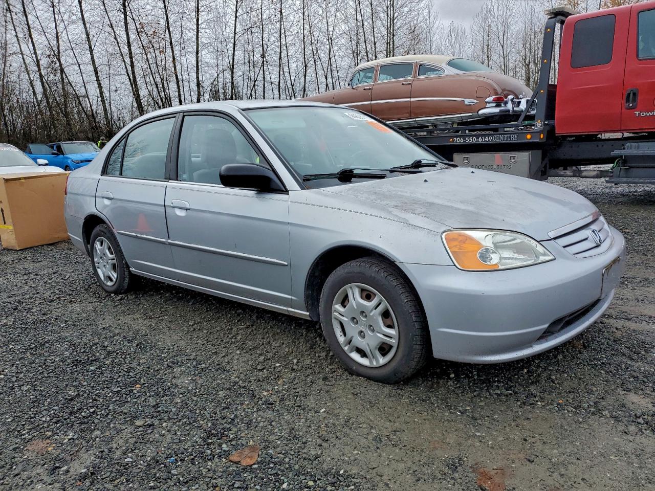 Lot #3298046146 2002 HONDA CIVIC LX