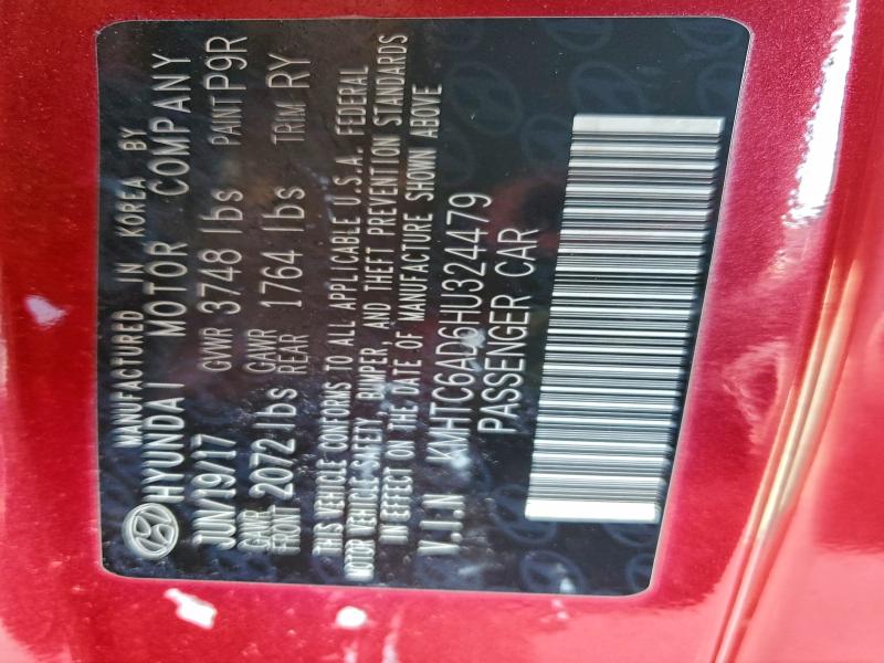 2017 HYUNDAI VELOSTER #3297895776