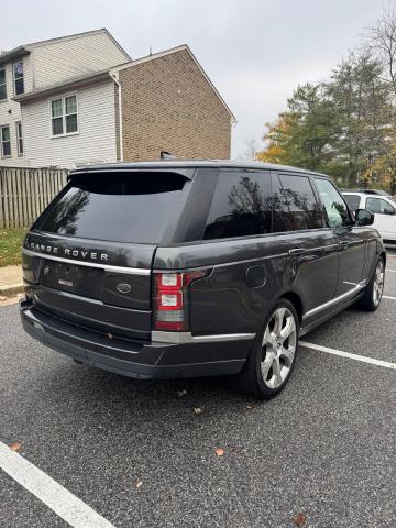2017 LAND ROVER RANGE ROVE #3285658697