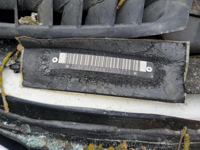 1998 CHEVROLET EXPRESS #3301588631