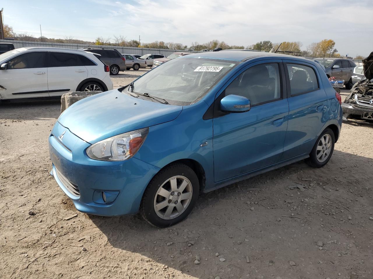 Lot #3282630054 2015 MITSUBISHI MIRAGE ES