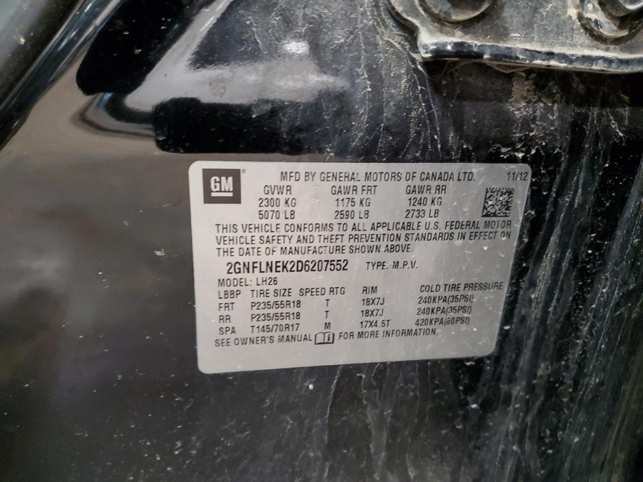 CHEVROLET EQUINOX LT