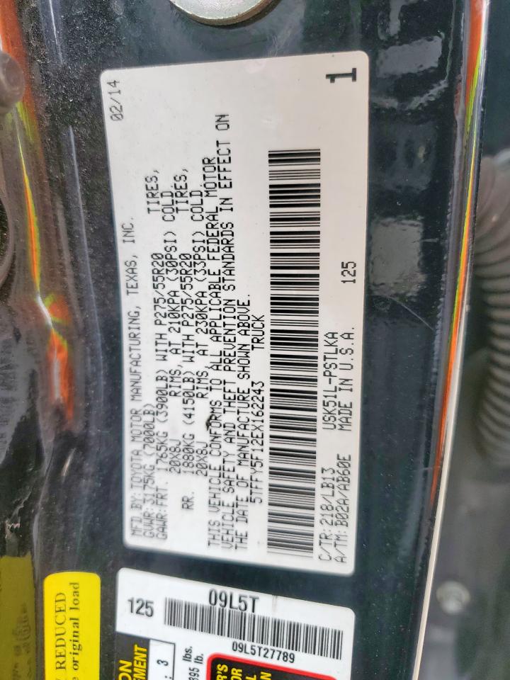 TOYOTA TUNDRA CREWMAX LIMITED