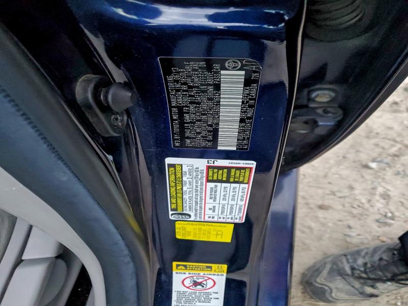 2013 TOYOTA COROLLA BA #3297962800