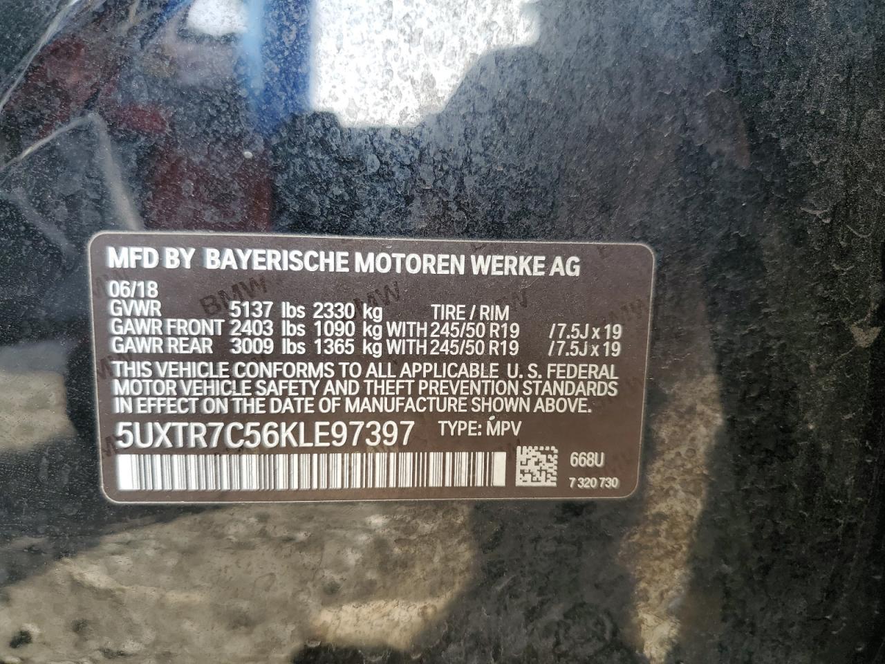 BMW X3 SDRIVE30I