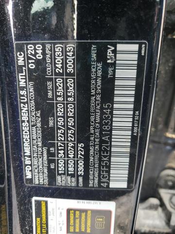 2020 MERCEDES-BENZ GLS 450 4M #3296987832