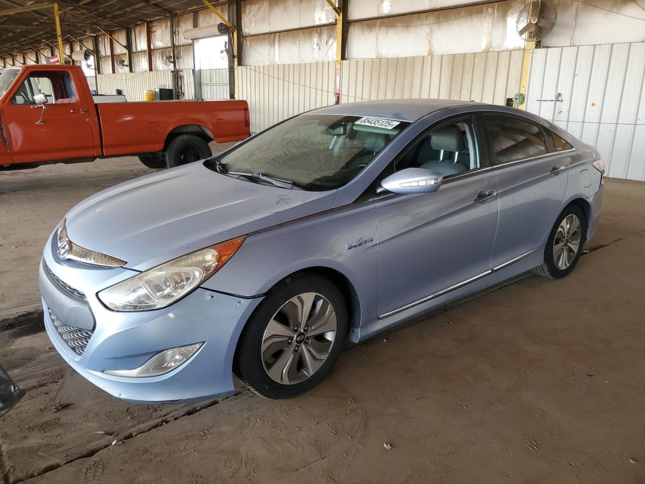 Lot #3284605345 2013 HYUNDAI SONATA HYB