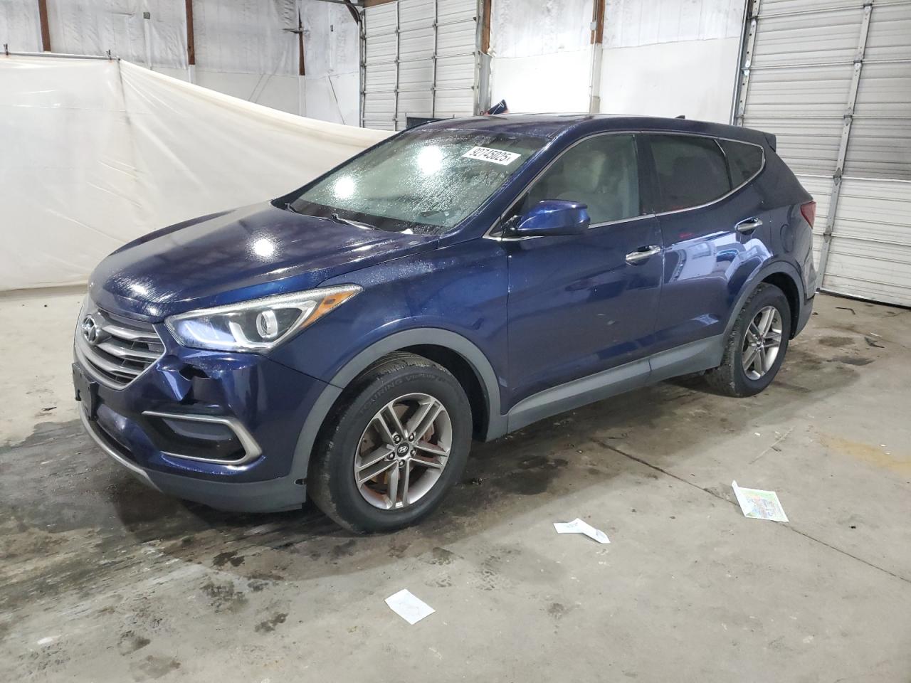 Lot #3297936793 2017 HYUNDAI SANTA FE S