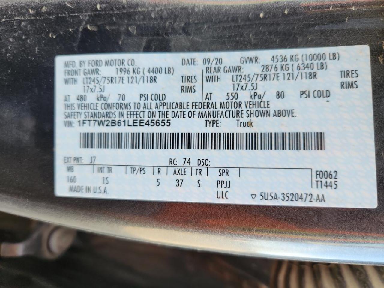 FORD F-250 SUPER DUTY