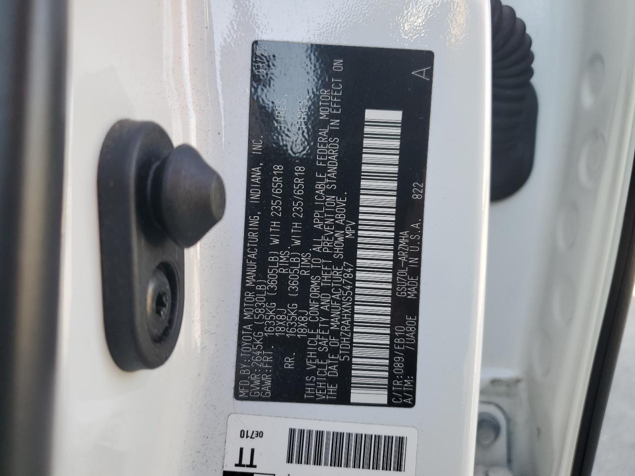 TOYOTA HIGHLANDER XLE