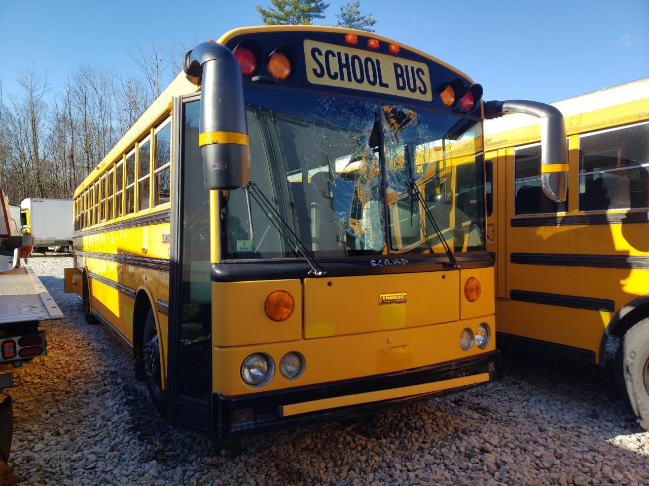 Lot #3279582332 2012 THOMAS SAF-T-LINER HDX