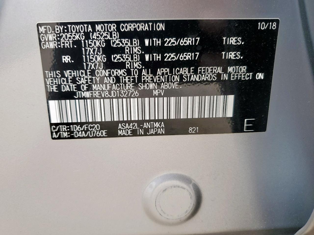 TOYOTA RAV4 ADVENTURE