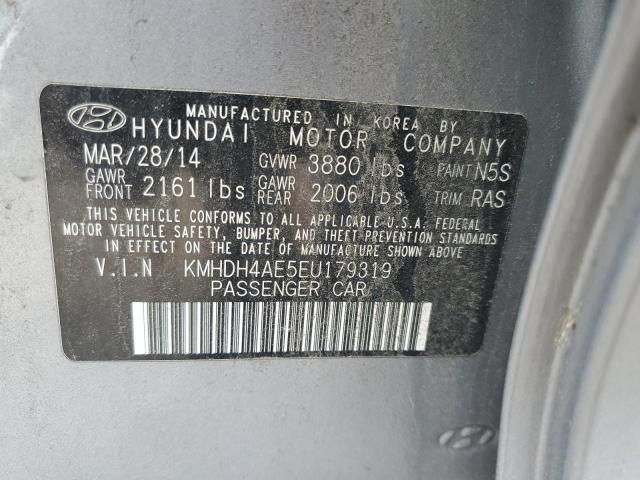 2014 HYUNDAI ELANTRA SE - KMHDH4AE5EU179319