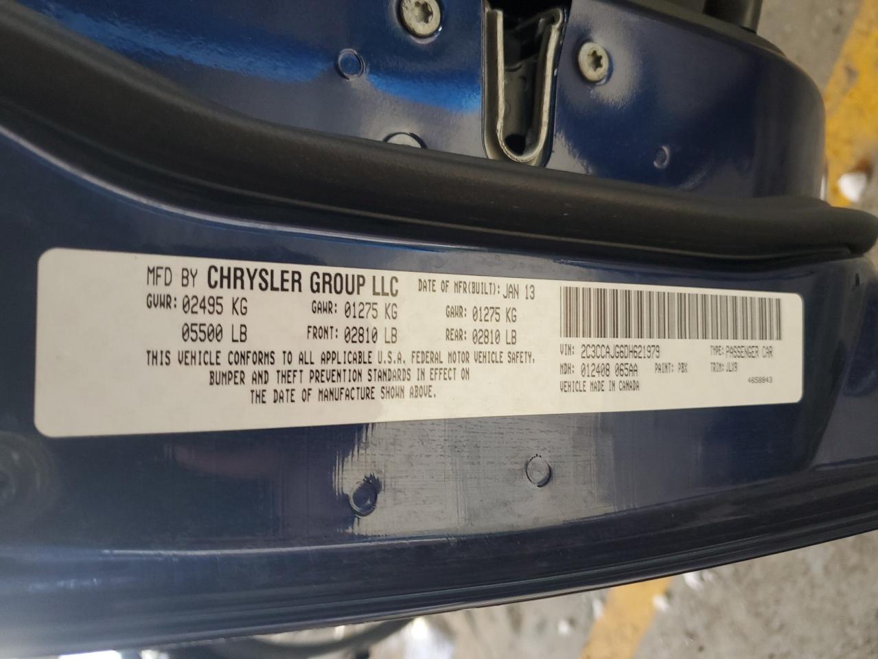 CHRYSLER 300C VARVATOS