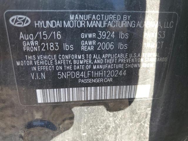 2017 HYUNDAI ELANTRA SE #3284916006