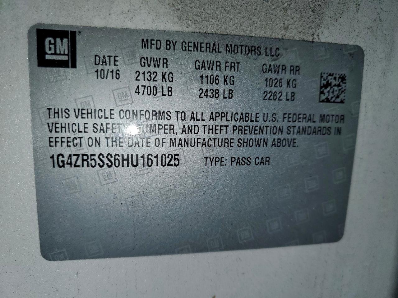 BUICK LACROSSE PREMIUM