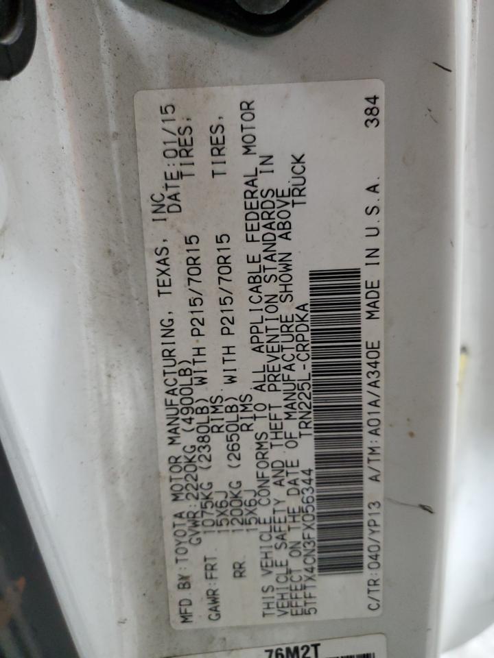 TOYOTA TACOMA ACCESS CAB