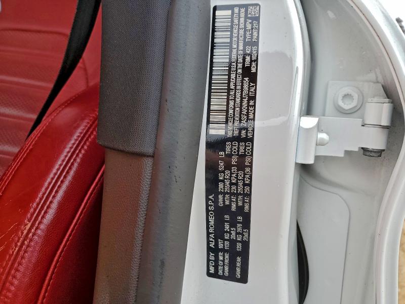 2018 ALFA ROMEO STELVIO TI #3305473076