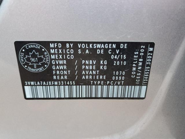 2015 VOLKSWAGEN JETTA TDI - 3VWLA7AJXFM331455