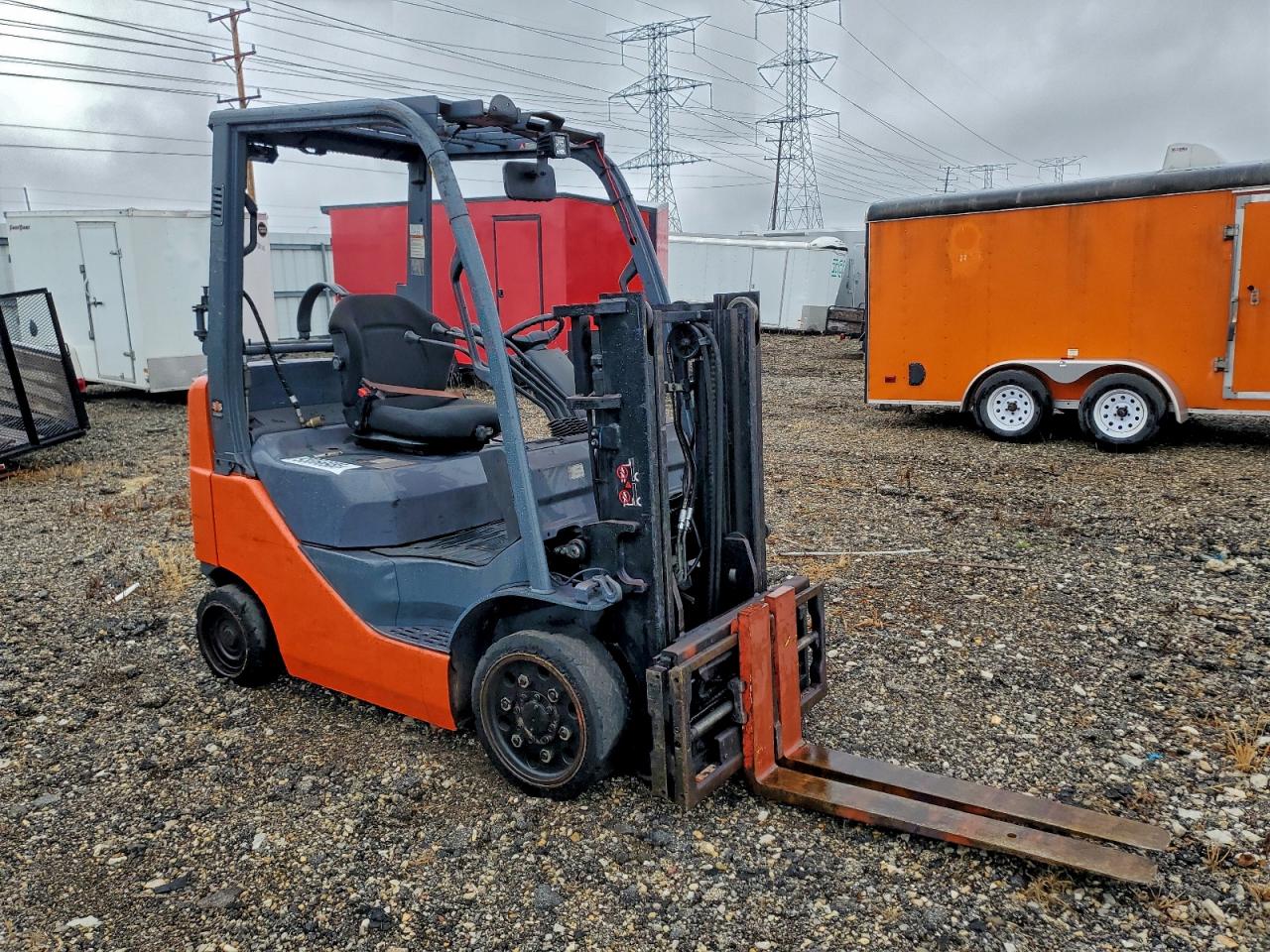 Lot #3308551491 2013 TOYT FORKLIFT