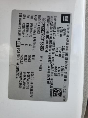 2012 CHEVROLET SILVERADO #3303975770