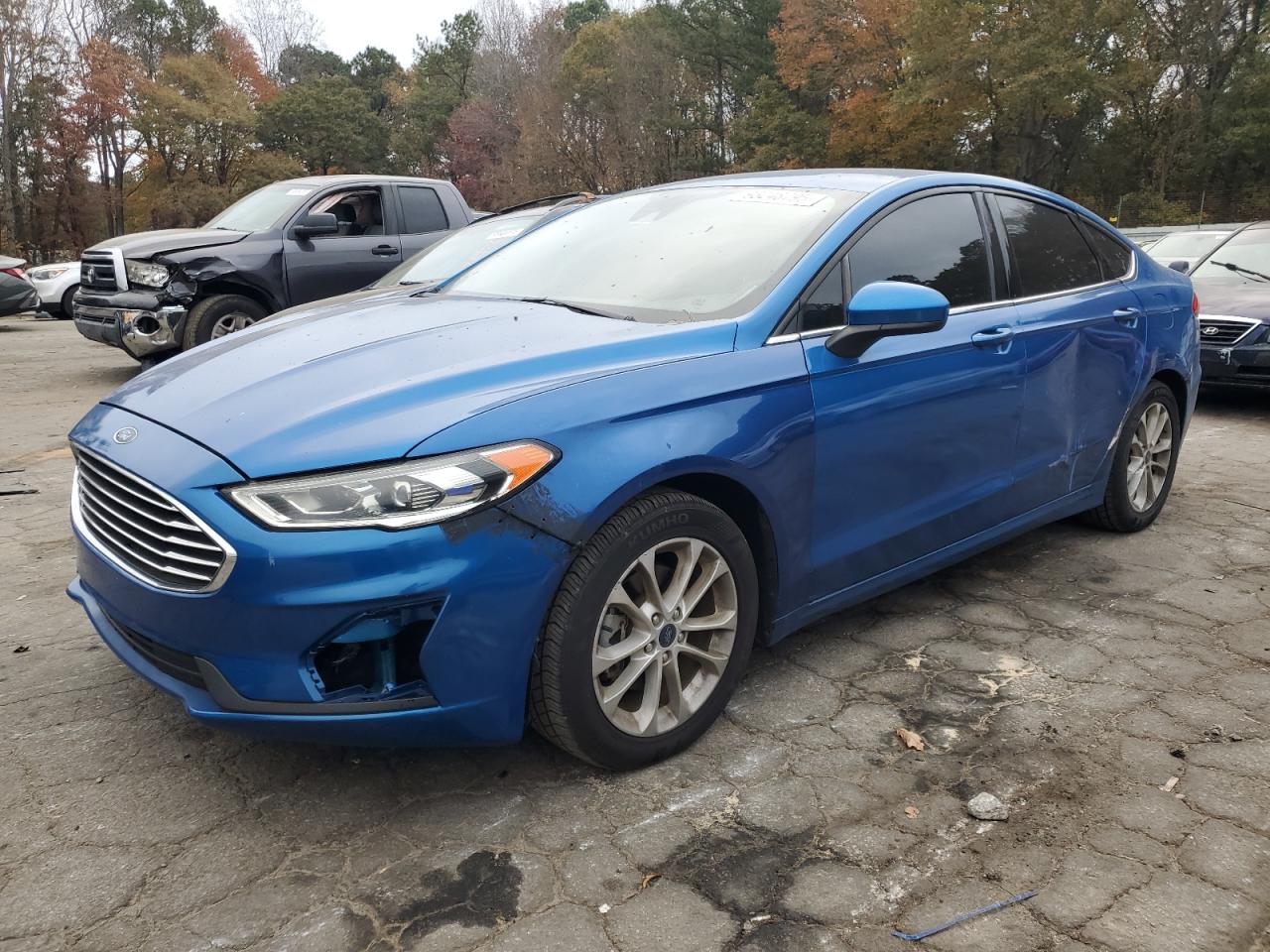 Lot #3292292306 2019 FORD FUSION SE